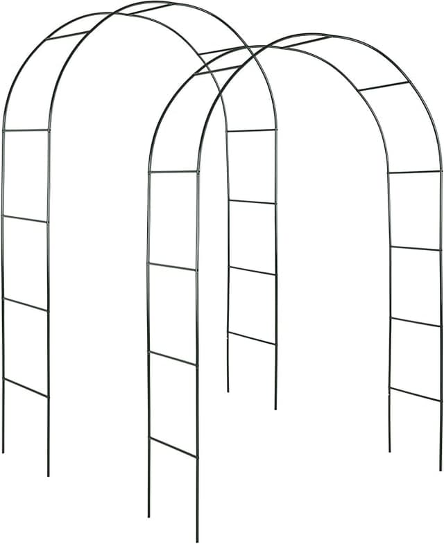 Imagen de TecTake 800526 Arco para Rosas y Enredaderas 🌹 (2 Piezas) en OfertitasTOP