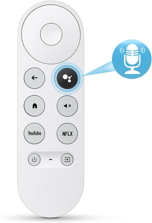 Detalle de Replacement Chromecast Remote for Google TV 4K
