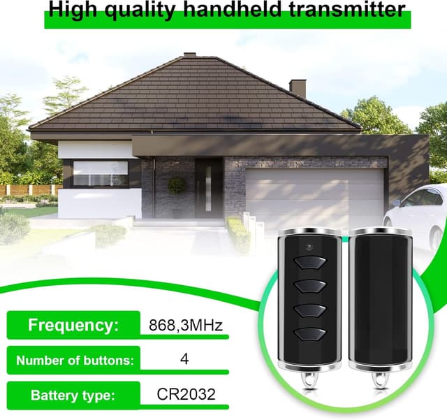 Detalle 1 de Puiseno Fernbedienung Garagentor 868,3 MHz