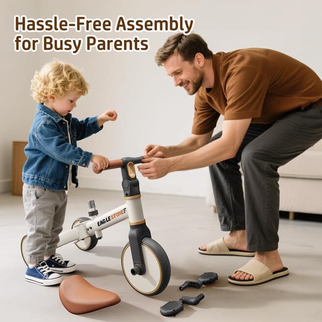 Thumbnail 6 de EagleStone 3-in-1 Laufrad für Kleinkinder 18 Monate - 4 Jahre