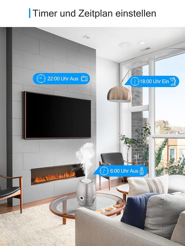 Thumbnail 5 de EIGHTREE WLAN Smart Alexa Steckdose mit Strommessung 16A