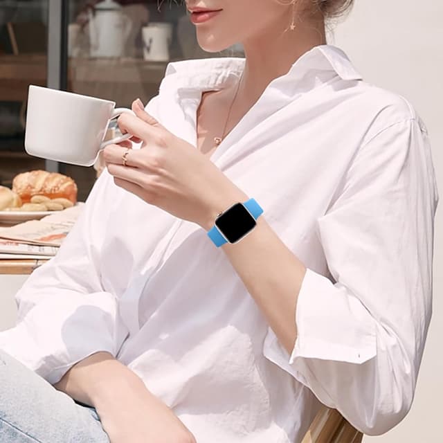 Thumbnail 6 de HdanMole Sport Strap (Silicone) Compatible with Apple Watch Straps 46mm–38mm and Series 11–1/SE