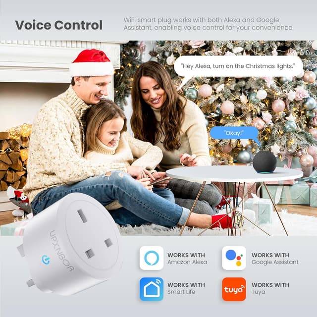 Thumbnail 2 de UPXNBOR Smart Plug 13A Wi‑Fi with Energy Monitoring 🔌