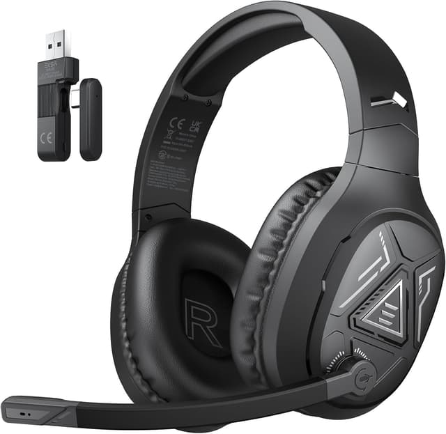Detalle de EKSA E5BT Wireless Gaming Headset 52Hrs