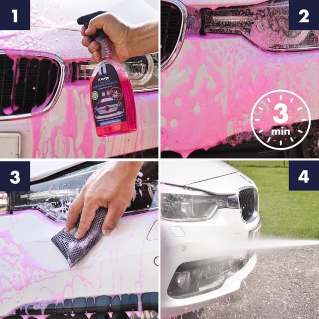 Thumbnail 6 de LICARGO Insektenentferner Auto 750 ml – Insekten-, Vogelkot- und Flugrostentferner für Glas, Lack, Chrom & Kunststoff