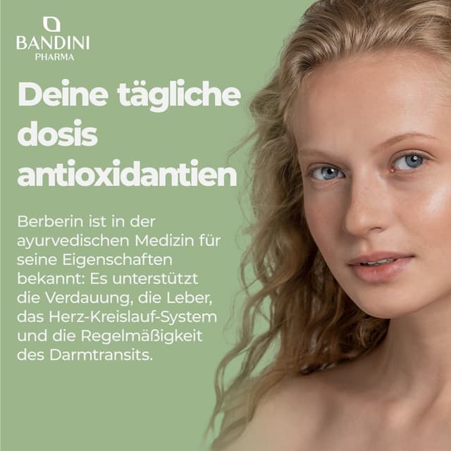 Thumbnail 2 de BandiniÂź Berberin 1000 mg 180 Kapseln đ