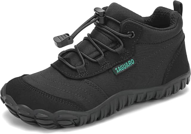 Detalle de SAGUARO Kinder Barfußschuhe atmungsaktiv rutschfest Wanderschuhe Barefoot Minimal Sneaker (Gr. 26–36)