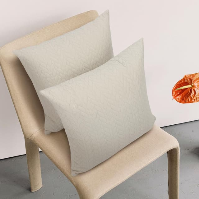 Detalle de Betadistor Spring Cushion Cover Pillowcase (18x18in) – soft corduroy-style home decor cover