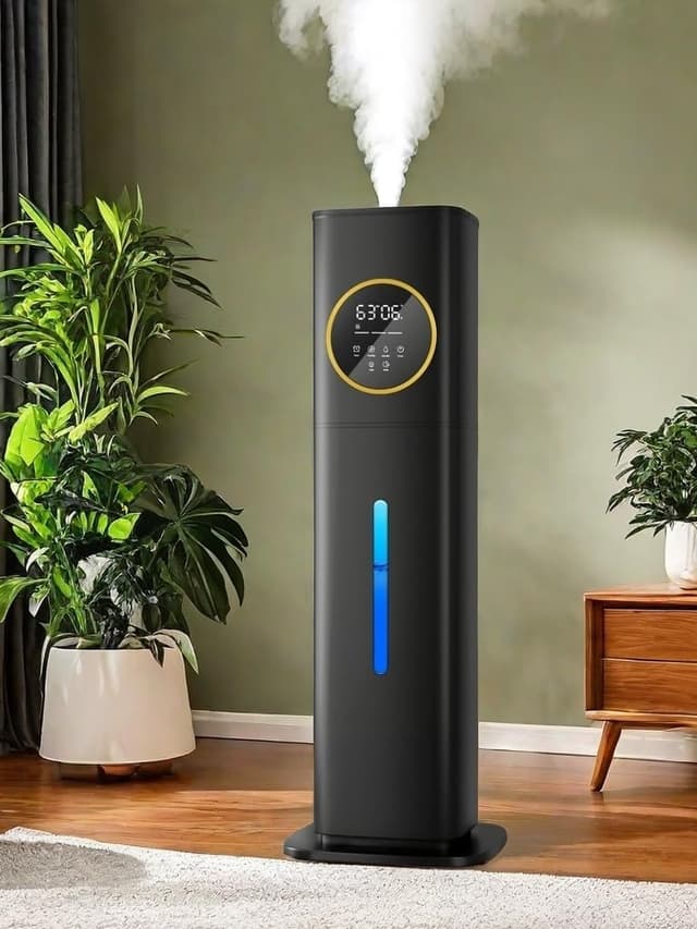 Detalle de Humidifier Large Room 8L Cool Mist with Night Light 💧