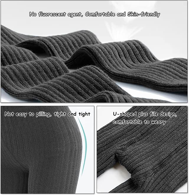 Thumbnail 3 de GENTABY Girls Knit Tights 3-Pack 1-13 yrs