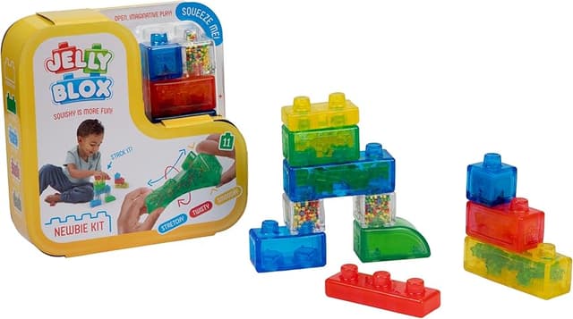Imagen de JELLY BLOX Kit Newbie — 11 bloques táctiles para niños 🎲 en OfertitasTOP