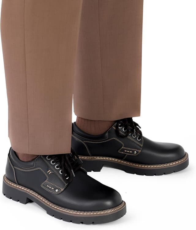 Thumbnail 6 de Bruno Marc Oxford eleganti con lacci da uomo: comodi per ufficio e cerimonia