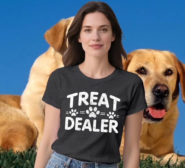 Detalle de Qskall Treat Dealer T Shirt for Mums