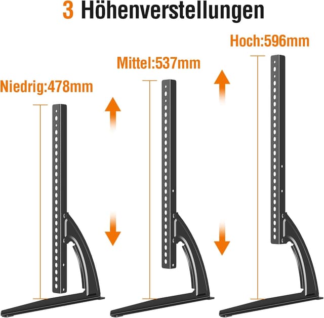 Detalle de Universal TV-Ständer ELIVED EV2005 für 27–55 Zoll