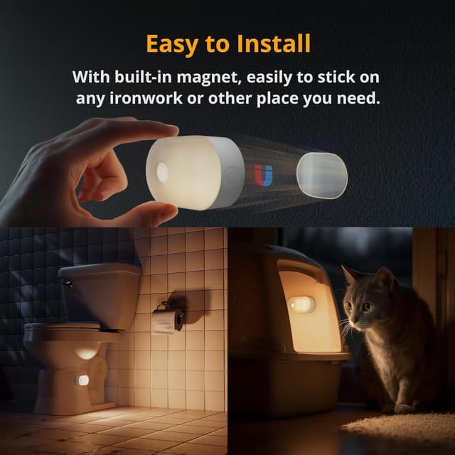 Thumbnail 5 de Lyridz Motion Sensor Night Light 2-pack 🌙