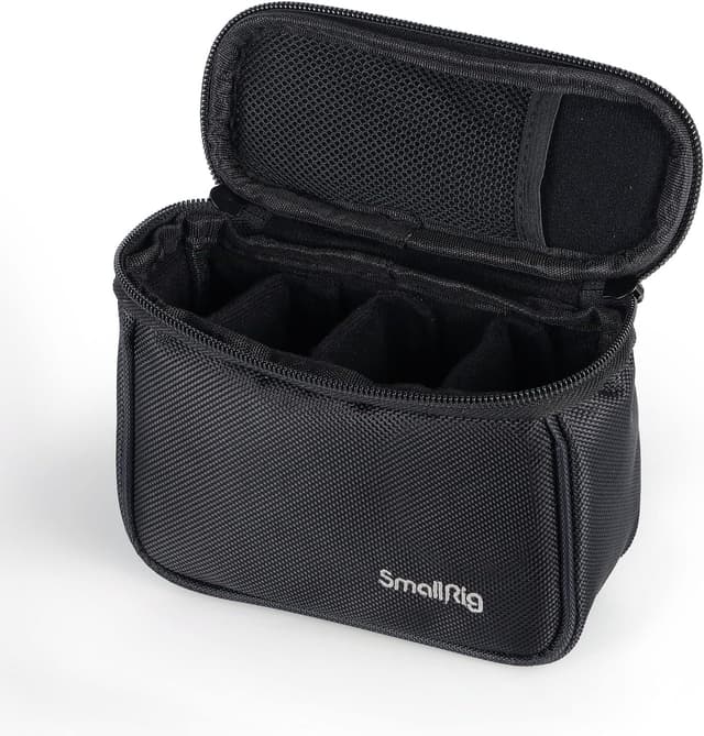 Detalle 2 de SMALLRIG Mini Camera Tasche Bag Protective Carrying Case (3704) – Schutztasche für kleine Kamera-Accessoires, Nylon mit atmungsaktivem Mesh