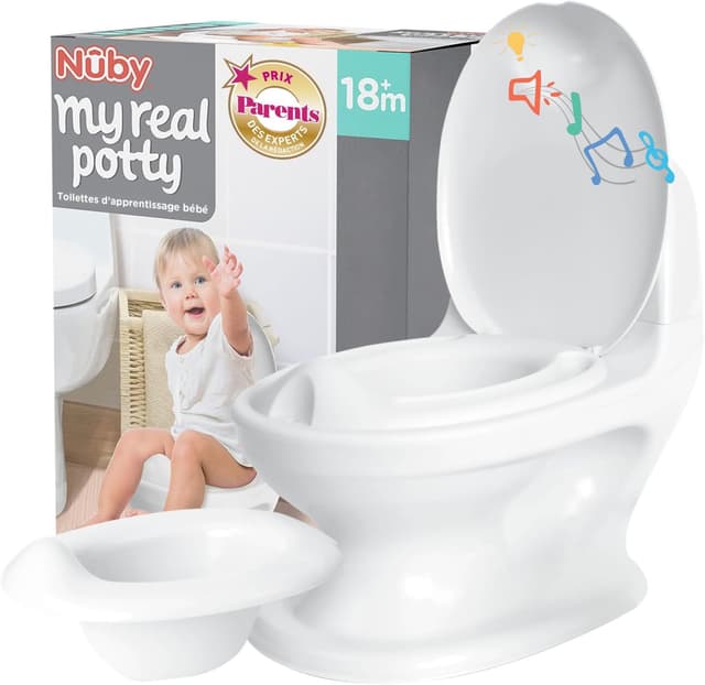Detalle de Nuby My Real Potty pot bébé 18 mois 🚽