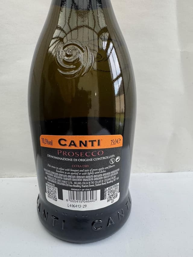 Detalle 2 de Canti Prosecco D.O.C. Millesimato 750 ml 🍾