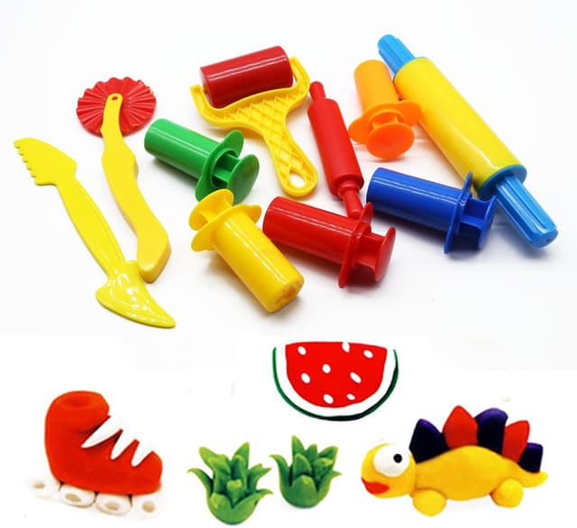 Thumbnail 5 de WONDERFORU Knetwerkzeug 23-teiliges Set 🎨