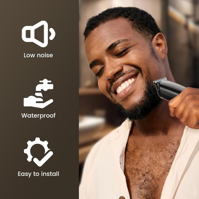 Detalle de SHPAVVER 12-in-1 beard trimmer kit