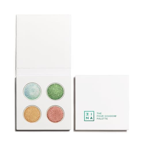Detalle de 3INA MAKEUP The Four — Paleta de sombras multicolor 🎨