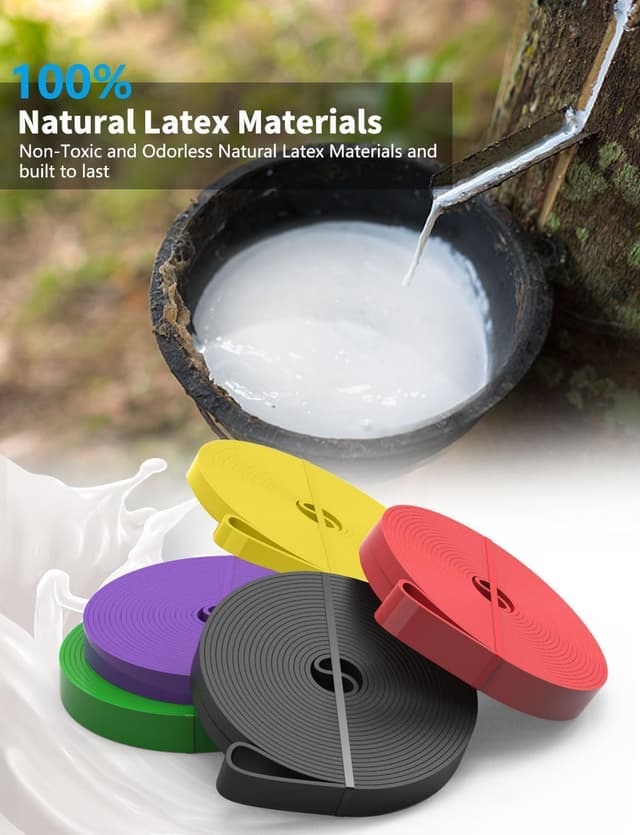 Thumbnail 4 de Vexloria Resistance Bands 5-level set 🏋️♀