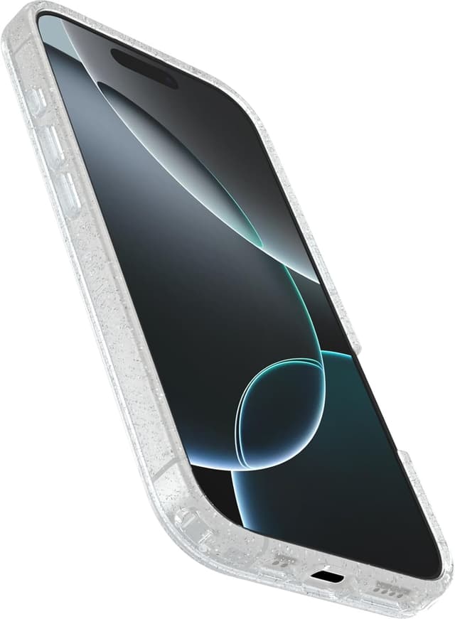 Detalle de Otterbox Coque Symmetry Series Clear MagSafe pour iPhone 16 Pro ⚙