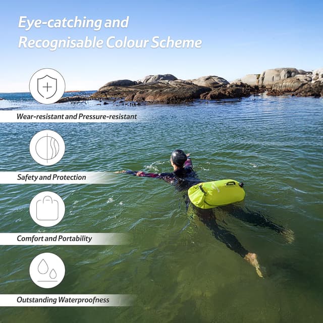 Thumbnail 6 de Naturehike Bouée flottante 18L avec deux airbags et sac étanche