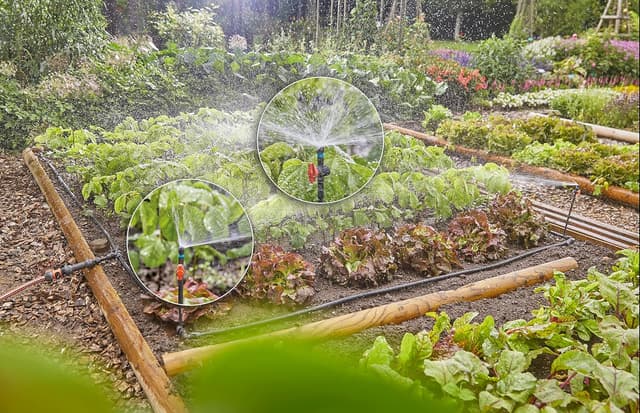 Detalle 2 de Gardena 13450-20 kit micro-irrigation goutte à goutte 60 m²