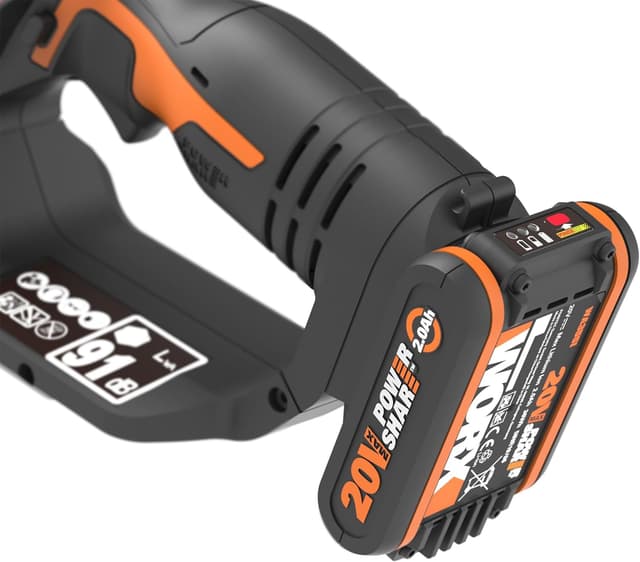 Thumbnail 6 de WORX WG324E potatore a batteria 20 V con lama da 12 cm, compatibile PowerShare