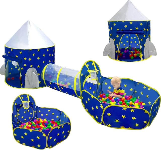 Imagen de PigPigPen 3pc Unicorn Play Tent 🎪 en OfertitasTOP