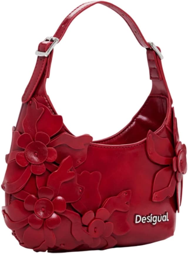 Thumbnail 2 de Desigual Reprise borsa a tracolla rosso carminio