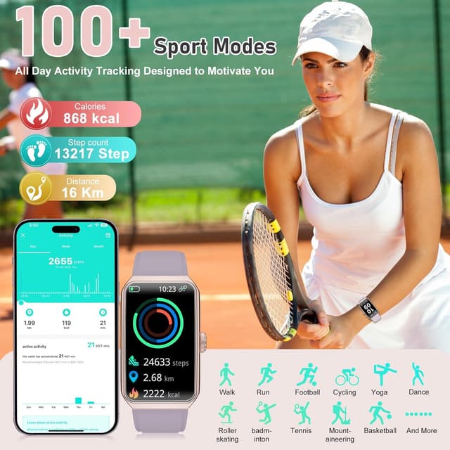 Thumbnail 4 de Fitness Tracker Purple