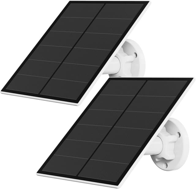 Imagen de 5W Solar Panel for Security Camera, 2 Pack en OfertitasTOP