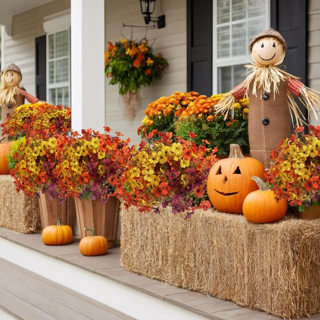 Thumbnail 5 de Künstliche Herbstblumen 36 cm