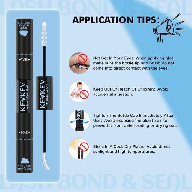 Thumbnail 4 de KEVKEV Lash Cluster Glue Clear 10ML