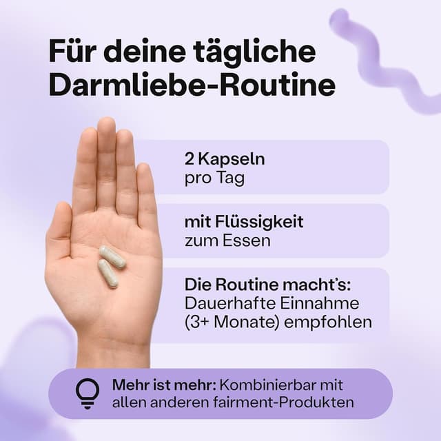 Detalle 2 de fairment SuperMikroben® Plus mit 3 Bakterienstämmen – Sporen-Biotik, B-Vitamine & Mineralien, 60 Kapseln