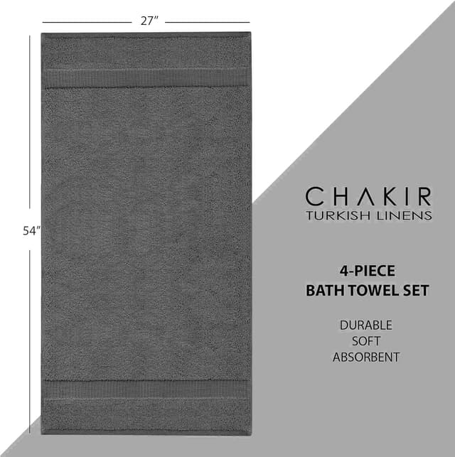 Thumbnail 5 de Chakir Turkish Linens Premium 27x54 Towels