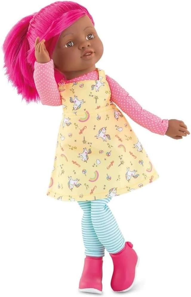 Detalle de Corolle Mes Rainbow Dolls Célena, poupée Célena 40 cm (dès 3 ans)
