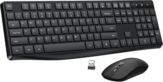 Detalle de Lovaky Wireless Keyboard Mouse Combo 🖱
