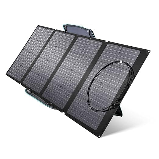 Detalle de ECOFLOW Panel Solar 160W Plegable IP67 para Autocaravanas ☀
