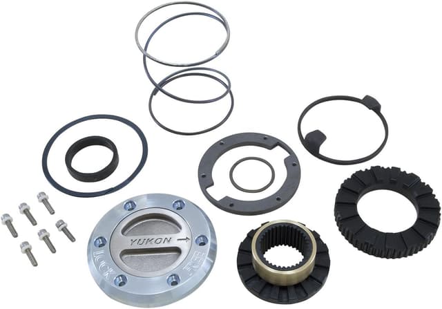 Detalle de Front Hub Conversion Kit for IH Scout (5 x 5.5 Bolt Pattern) — Includes Locking Hubs & Hardware