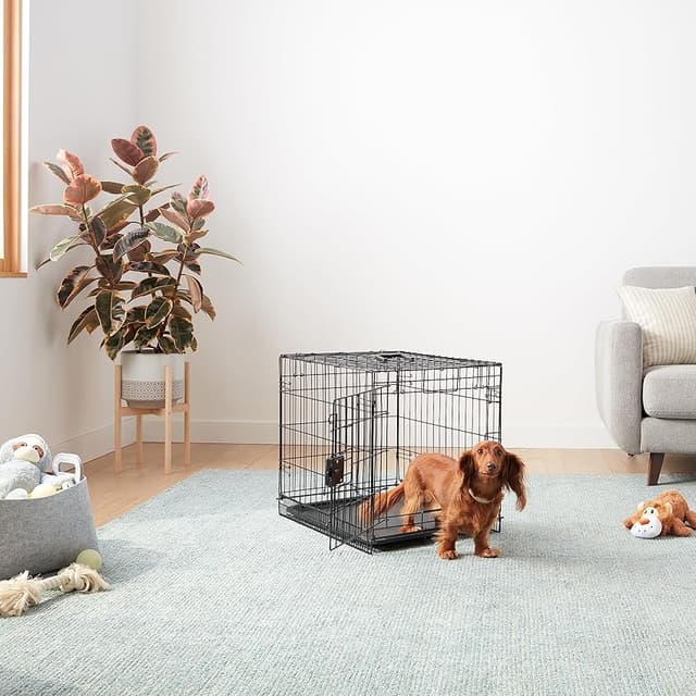 Thumbnail 3 de Amazon Basics Jaula para Perro Plegable 61x46x51 cm