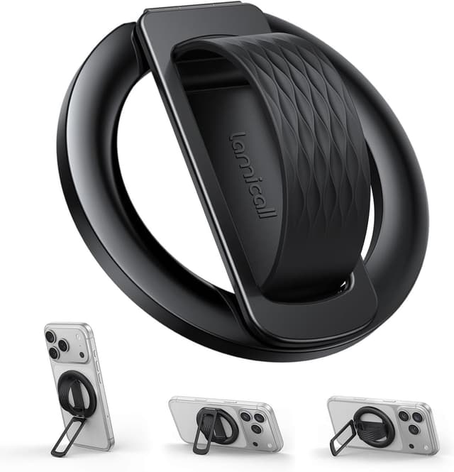 Detalle de Lamicall MagSafe Phone Grip with Silicone Loop