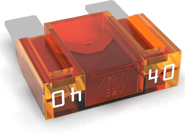 Detalle de AUPROTEC Fusible à lame Maxi 40 A orange (20–80 A) – 25 pièces, ISO 8820-3