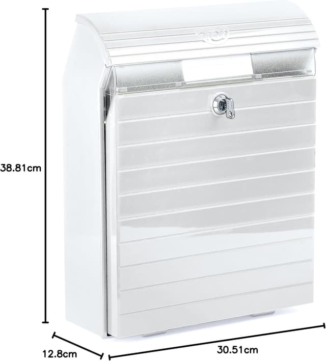 Detalle 2 de Cassetta postale TATAY bianco lucido 34408