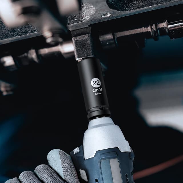 Thumbnail 2 de Ginour 20PCs Impact Socket Set 8–24mm