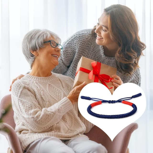 Detalle 1 de XIANNVXI Herren Armband aus Segeltau – geflochtenes Surfer-/Glücksarmband mit Schiebeknotentechnik