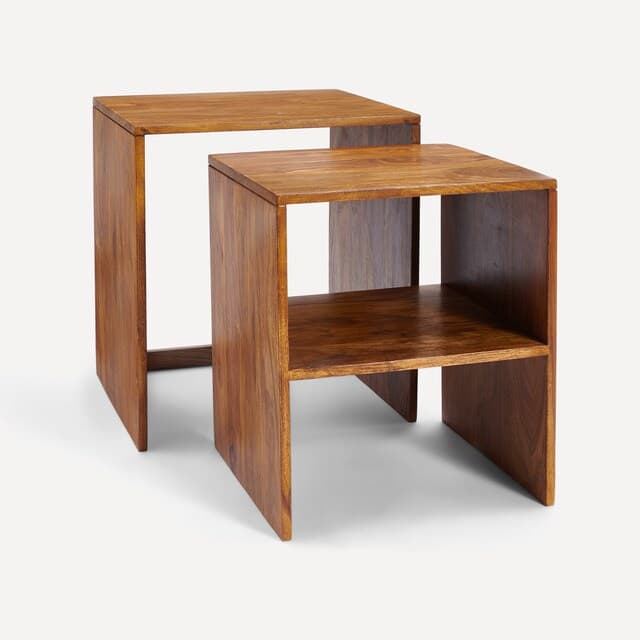 Thumbnail 4 de El Corte Inglés Mesas auxiliares nido palisandro