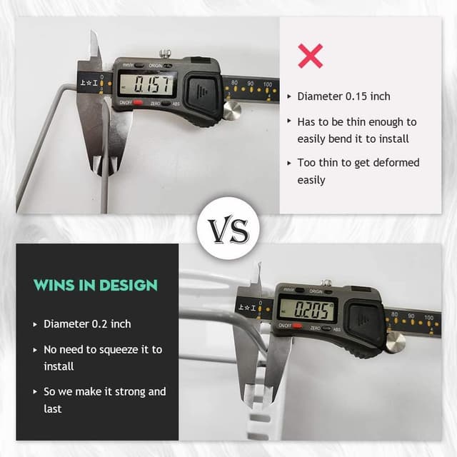 Thumbnail 3 de EVERIE Bakeware Organizer Rack, 7.7" Deep